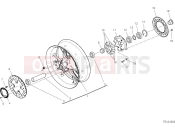 DUCATI 2025 Panigale V2 Rear wheel