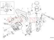 DUCATI 2025 Panigale V2 Rear brake system