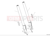DUCATI 2025 Panigale V2 Front fork