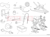 DUCATI 2025 Panigale V2 Workshop service tools - frame (1)