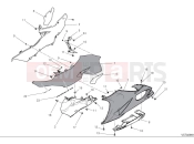 DUCATI 2025 Panigale V2 Left side fairings