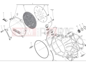 DUCATI 2025 Panigale V2 Superquadro Final Edition Clutch cover