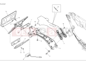 DUCATI Panigale V4 Plate holder (Japan)
