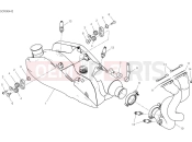 DUCATI Panigale V4 Exhaust system (front side)
