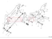 DUCATI 2025 Panigale V4 S Left footrest