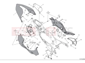 DUCATI 2025 Panigale V4 S Rear fairings