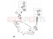 SUZUKI AY50 K2 (2002) Katana 24 - SWITCH ASSY