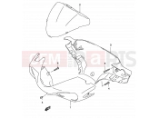 SUZUKI AY50 K2 (2002) Katana 35D - HANDLE COVER (MODEL AY50 K2)