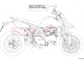 DUCATI 2025 Hypermotard 950 Positioning plates