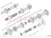 DUCATI 2025 Hypermotard 950 SP Gear box