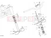 DUCATI 2025 Hypermotard 950 SP Steering assembly