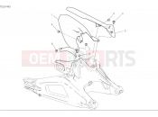 DUCATI Monster Rear mudguard