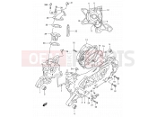 SUZUKI AY50S K4 (2004) Katana 2D - CRANKCASE (MODEL AY50 K2, SEE NOTE )