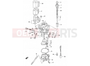 SUZUKI AY50S K4 (2004) Katana 5B - CARBURETOR (MODEL AY50 K1/K2)