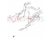 SUZUKI AY50S K4 (2004) Katana 32C - SIDE LEG SHIELD (MODEL K4)