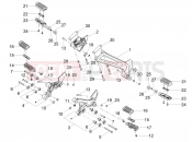 Foot rests - Motoguzzi Stelvio E5+ (EU) 2024