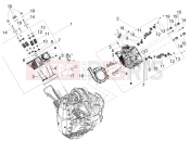 Cylinder head - valves - Motoguzzi V100 Mandello E5 (EU) 2022
