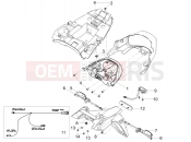 Rear headlamps - Motoguzzi V100 Mandello E5 (EU) 2022