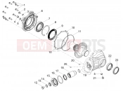 Rear transmission / Components - Motoguzzi V100 Mandello E5 (EU) 2022