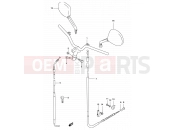 SUZUKI AY50W K3 (2003) Katana 34A - HANDLEBAR (MODEL AY50)