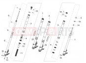 Front fork Kayaba - Motoguzzi V100 Mandello E5+ (EU) 2025