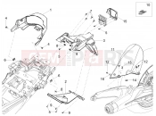 MOTOGUZZI V100 Mandello S E5+ (EU) Rear mudguard
