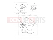 Triumph 2024 Thruxton RS Seat Assembly & Toolkit