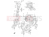 SUZUKI AY50WS K3 (2003) Katana 2A - CRANKCASE (MODEL AY50WR K2, SEE NOTE)