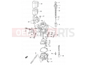 SUZUKI AY50WS K3 (2003) Katana 5 - CARBURETOR (MODEL AY50WR K1/K2)