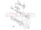 SUZUKI AY50WS K3 (2003) Katana 13C - TRANSMISSION (2) (MODEL AY50 K3/K4)