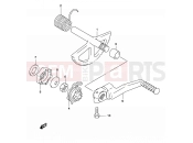 SUZUKI AY50WS K3 (2003) Katana 14A - KICK STARTER (MODEL K3/K4)