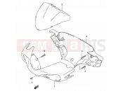 SUZUKI AY50WS K3 (2003) Katana 35F - HANDLE COVER (MODEL AY50 K4)