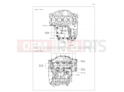 KAWASAKI NINJA H2 SX SE (ZX1002BKF) Crankcase Bolt Pattern