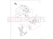 KAWASAKI NINJA H2 SX SE (ZX1002BKF) Accessory(Helmet Lock)