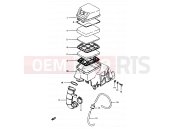SUZUKI CP50CHF M (1991) 6 - AIR CLEANER