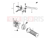 SUZUKI CP50CHF M (1991) 35 - RIGHT HANDLE SWITCH FOR P02,P34