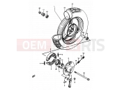 SUZUKI CP50CHF M (1991) 32 - FRONT WHEEL