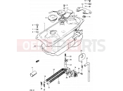 SUZUKI CS125 D (1983) 38 - FUEL TANK