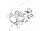 SUZUKI CS125 D (1983) 24 - HEADLAMP (E04)