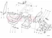 DUCATI 1999 Sporttouring ST2 BRACKET, HEADLIGHT