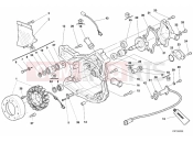 DUCATI 1999 Sporttouring ST2 GENERATOR COVER