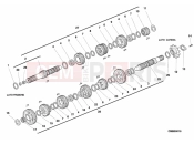 DUCATI 1999 Sporttouring ST2 GEAR BOX