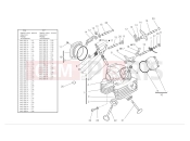 DUCATI Hypermotard 1100 S Vertical cylinder head