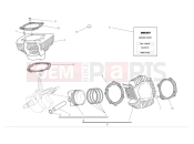 DUCATI Hypermotard 1100 S Cylinders - pistons