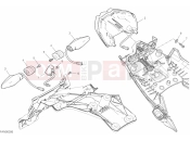 DUCATI Multistrada V4S Travel Radar Taillight