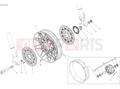 DUCATI Multistrada V4S Travel Radar Front Wheel Spoked