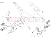 DUCATI Multistrada V4S Travel Radar Footrests Rear
