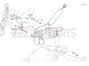 DUCATI Multistrada V4S Travel Radar Rear Shock Absorber