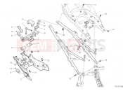 DUCATI Multistrada V4S Travel Radar Rear Frame Comp.