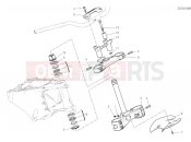 DUCATI Multistrada V4S Travel Radar Steering Assembly